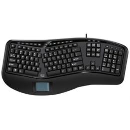 Adesso Keyboard AKB-450UB Tru-Form Ergo USB Touchpad Keyboard Retail