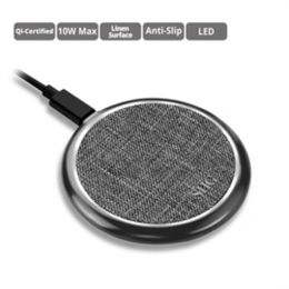 SIIG Accessory AC-PW1L12-S1 Premium Wireless Smartphone Charger Pad Fabric Retail