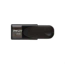 PNY Memory P-FD128ATT4-GE 128GB Attache 4 USB 2.0 Black capless Retail