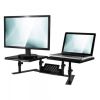 Allsop Metal Art ErgoTwin Height Adjustable Dual Monitor Stand - (31883)
