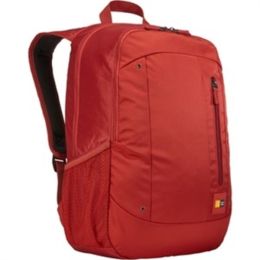 Case Logic Jaunt Carrying Case (Backpack) for 15.6" Notebook, Tablet PC, Cord, Accessories, Water Bottle - Brick
