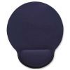 Manhattan Wrist Gel Support Pad and Mouse Mat, Blue, 241  203  40 mm, non slip base, Lifetime Warranty, Card Retail Packaging