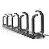 StarTech.com StarTech.com 1U 19in Metal Rackmount Cable Management Panel - Rack cable management kit - 1U