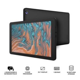 Core Innovations CTB1016GBL Tablet - 10.1" - Quad-core (4 Core) 1.50 GHz - 1 GB RAM - 16 GB Storage - Android 10 (Go Edition) - Black