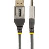 StarTech.com 6ft (2m) VESA Certified DisplayPort 1.4 Cable, 8K 60Hz HDR10, UHD 4K 120Hz Video, DP to DP Monitor Cord, DP 1.4 Cable, M/M