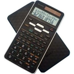 Scientific Calc, 2 Line, Black