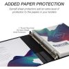 Samsill Value 1" Round Ring View Binder