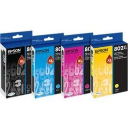 Epson DURABrite Ultra 802XL Original Ink Cartridge - Cyan