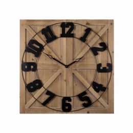 Farmhouse 31.5" Owen Wall Clock (Pack of 1)