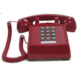 Cortelco ITT-2500-VOE-MD-RD 250047-voe-20md Desk W/ Electric Ringer